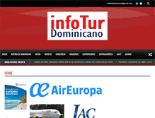 Tablet Screenshot of infoturdominicano.com